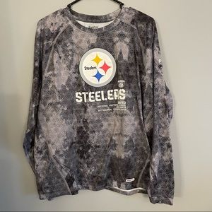 STEELERS long sleeve; mens size large